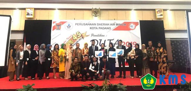 Leonardus Gunawan Mahasiswa PSP Universitas Bung Hatta Masuk 15 Finalis Duta PDAM Kota Padang 2019